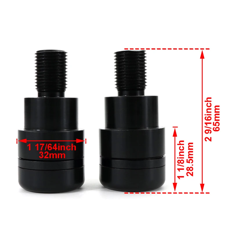 Motorcycle Handlebar Grips Cap Cover Plugs Handle Grips End For YAMAHA FZ1 FZ6 Fazer MT-01 MT-125 MT-07 MT-09 MT-10 XJR1200 1300 5