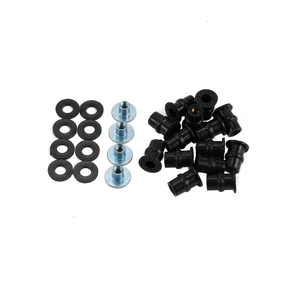 Motorcycle Fairing Bolt Kit Screws For Honda CBR600RR CBR 600RR 600 RR 2005 2006 Alloy Black Complete Nut Set CBR600 RR