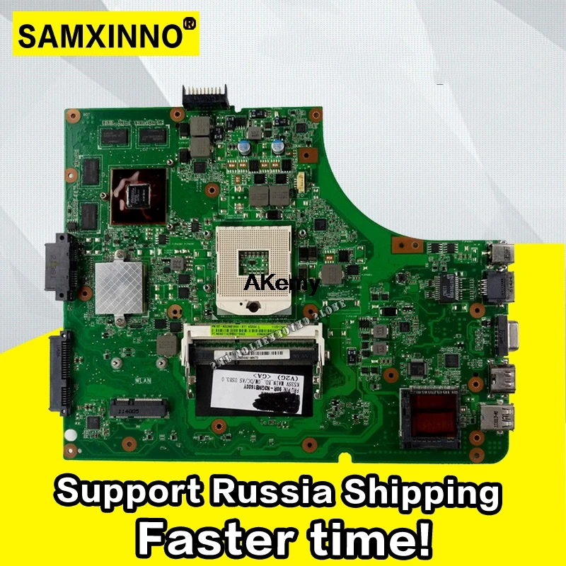 Cena K53SV gt540 2g płyty głównej REV 3.0 3.1 dla ASUS K53SV A53S K53S X53S P53S K53SC K53SJ K53SM laptopa płyty głównej płyta główna w 8 * pamięci wideo
