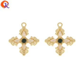 

Cordial Design 50Pcs 23*26MM Jewelry Accessories/Hand Made/Rhinestone Charms/Imitation Pearl/DIY Parts/Pendant/Earring Findings