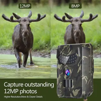 

120° PIR Sensor Wide Angle mini trail hunting camera Infrared Night Vision Wildcamera Surveillance Wildlife Scouting track trap