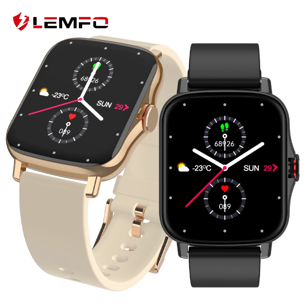 Lemfo 2021 Gts 2 Smartwatch Men Bluetooth Call Smart Watch For Amazfit Gts 2  Diy Watch Face Music Long Standby - Smart Watches - AliExpress