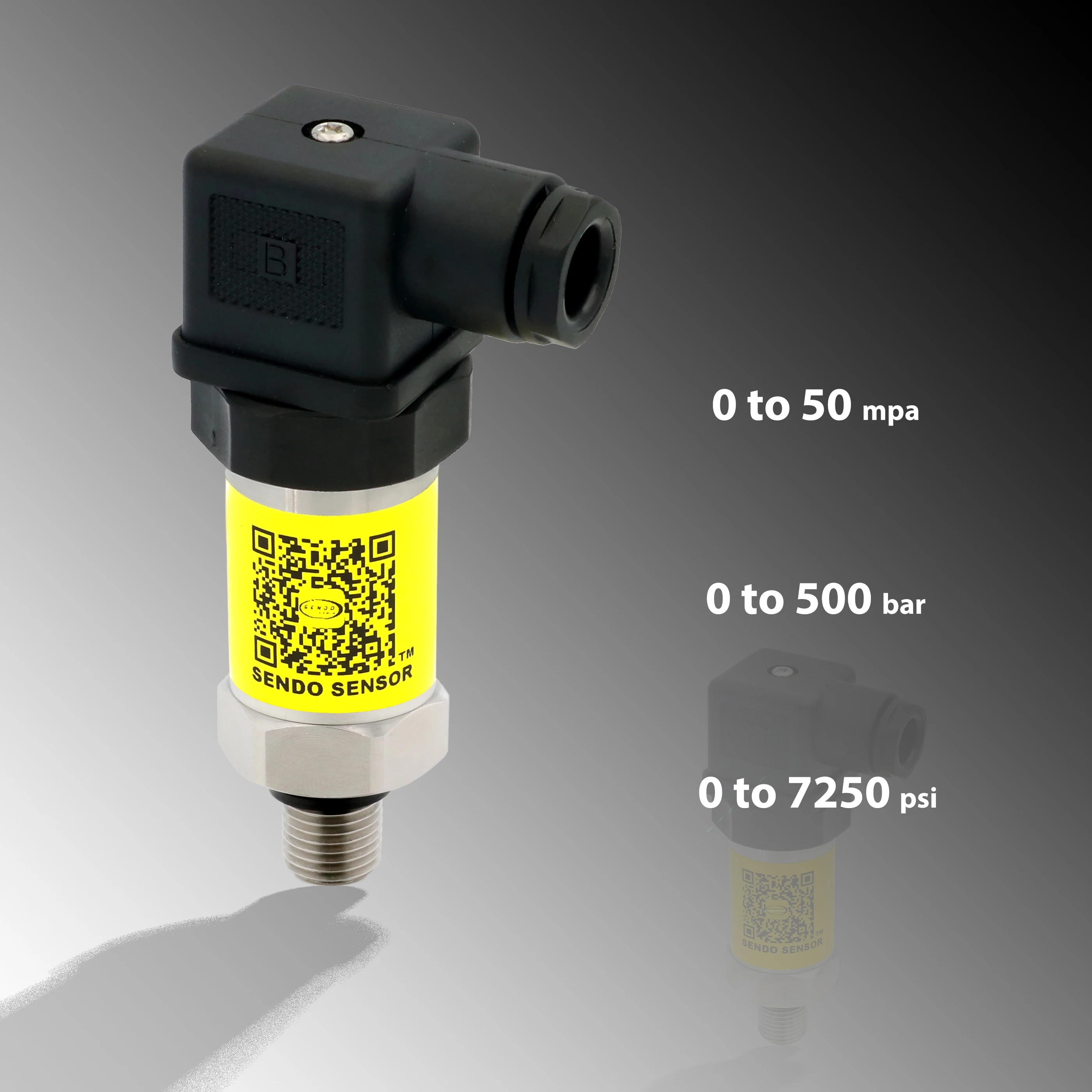 0-5 v 0-10 4 20 mA 0.5 4.5 pressure sensor sealed gauge 500 bar high 0 50mpa 1 2 in male thread connector | Инструменты