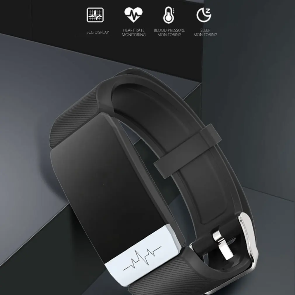 Q1S Smart Bracelet Band With ECG PPG Heart rate Monitor Blood Pressure IP67 Fitness Tracker Wrisatband Smart Watches
