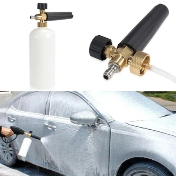 

2019 New Car Foam Gun 1/4" Quick Release Adjustable Snow Foam Lance Cannon Tools Pressure Washer Gun Car-Styling Accessories