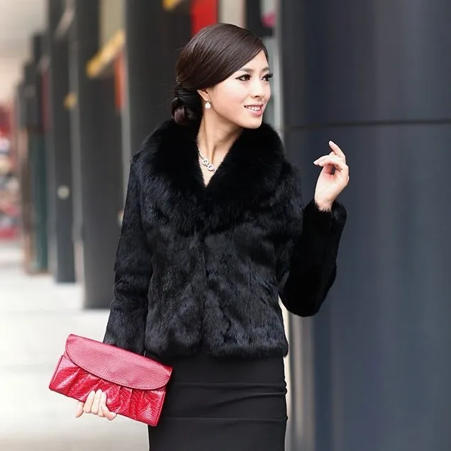 Пушистая зимняя женская куртка из искусственного меха, пальто из искусственного меха, меховое пальто для женщин размера плюс, теплая верхняя одежда из искусственного меха Z119