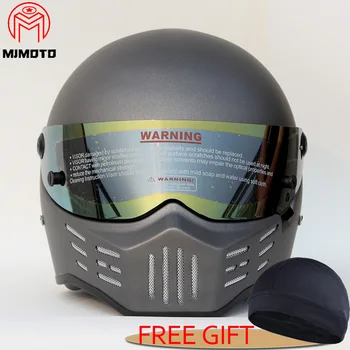 

Newest ATV-8 Full Face Helmet Thomp-son Vintage Motorcycle Helmet For harlly Helmet Locomotive Motorcycle Helmets 5 Color Lens