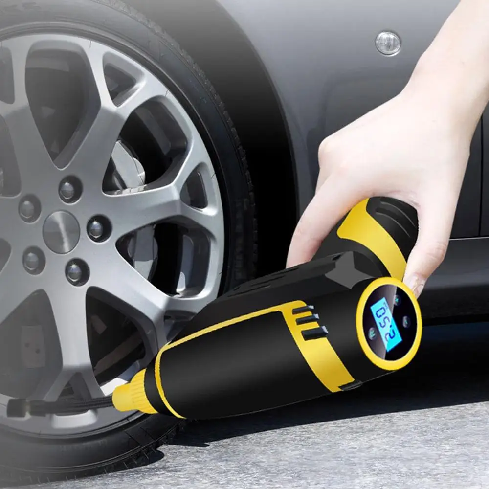 

Digital Led Smart Car Air Compressor Pump Portable Handheld Car Tire Inflatable Electric Air Auto Pump Repair Tool Accessories