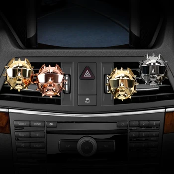 

Auto Decoration Bulldog Air Freshener Interior Accessories Car-styling Car Diffuser Car Perfume Creative Air Outlet Fragrance
