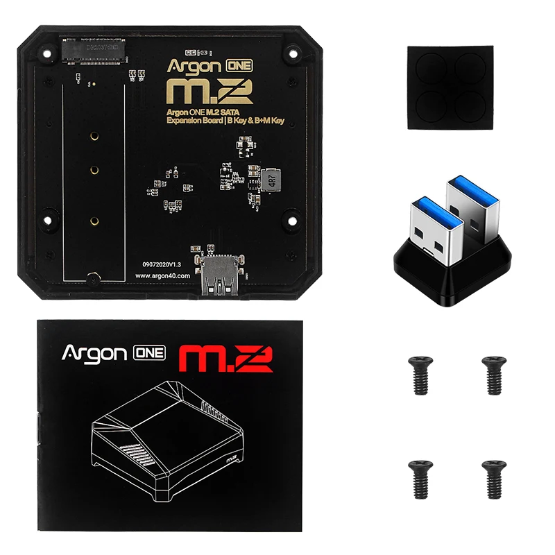 Argon ONE M.2 karta rozszerzenia USB 3.0 do M.2 SATA SSD Adapter do Raspberry Pi 4 Model B podstawa do argonu jeden V2/M.2 Case 6 Argon ONE M.2 karta rozszerzenia USB 3.0 do M.2 SATA SSD Adapter do Raspberry Pi 4 Model B podstawa do argonu jeden V2/M.2 Case 6