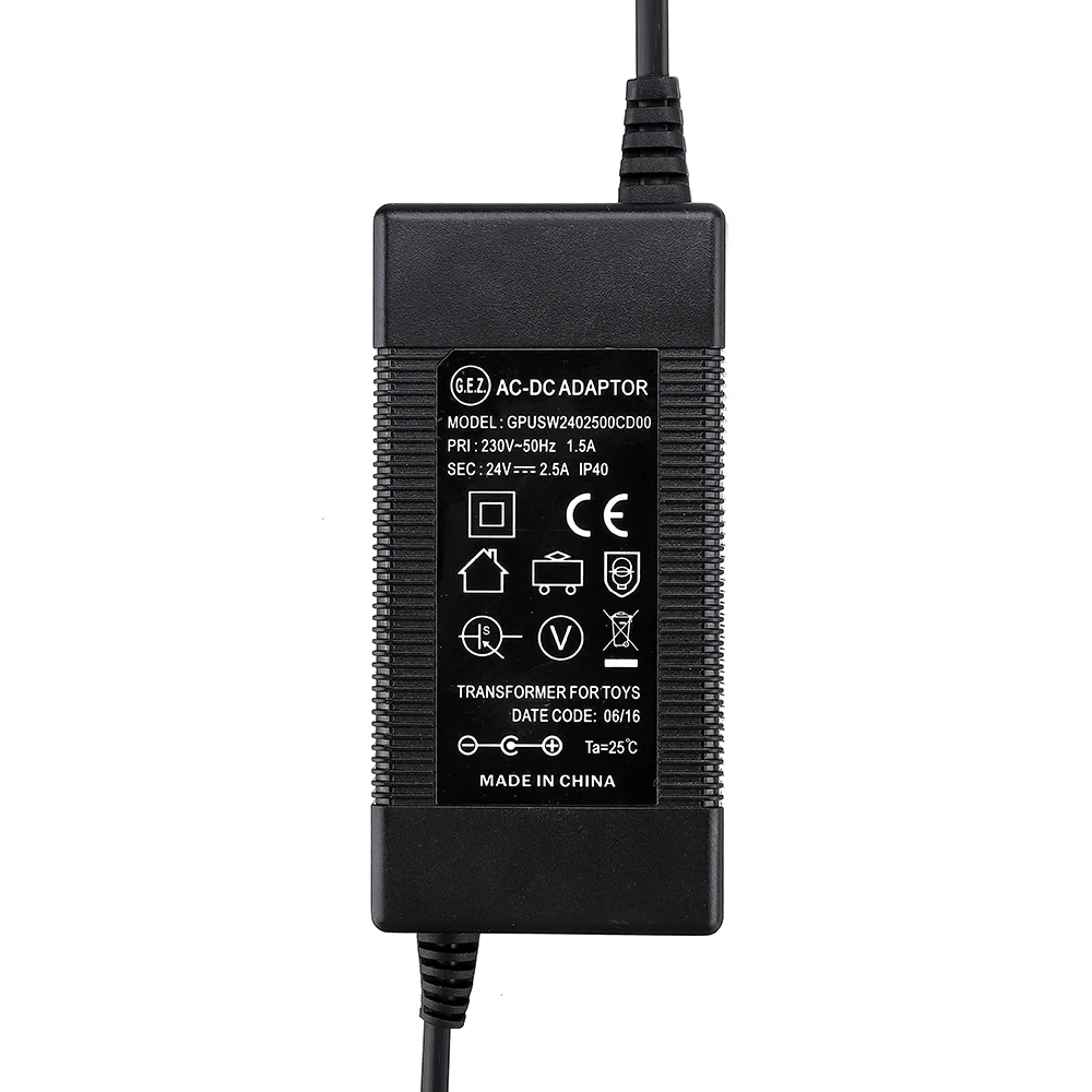 LEORY AC100-240V к DC24V 2.5A адаптер питания освещение Трансформатор зарядное устройство ЕС США Разъем для светодиодной полосы света