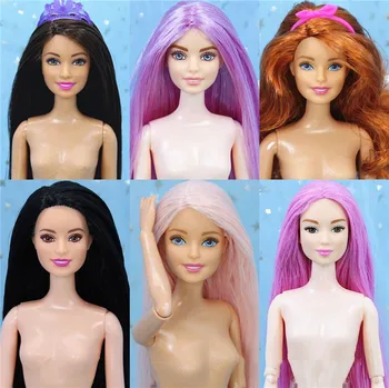

Rare Face Doll Toy Body Head Set Multi-joint Movable 1/6 Doll Nake Toy Body With Doll Head Girl Birthday Christmas Party Gifts