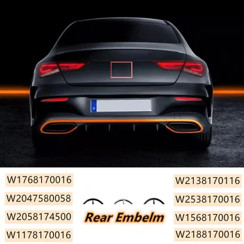 

Middle Trunk Star Logo Emblem Badge for Mercedes Benz A C E CLA GLC Class 3 Pins with Original Arc W117 W176 W204 W205 W213 W253