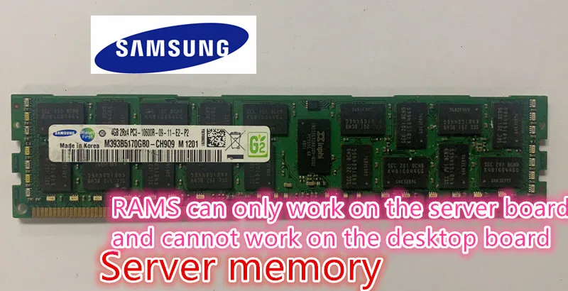 Samsung Оперативная память 4 ГБ 8 ГБ оперативной памяти, 16 Гб встроенной памяти, DDR3 PC3 1066 МГц 1333 1600 МГц 1866 сервер памяти 8G 16G 1333 1600 1866 ECC REG 10600 14900 12800