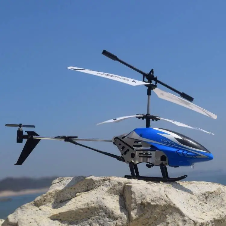 Children's remote control toy 3.5 alloy drop-resistant helicopter aero model electric aircraft | Игрушки и хобби