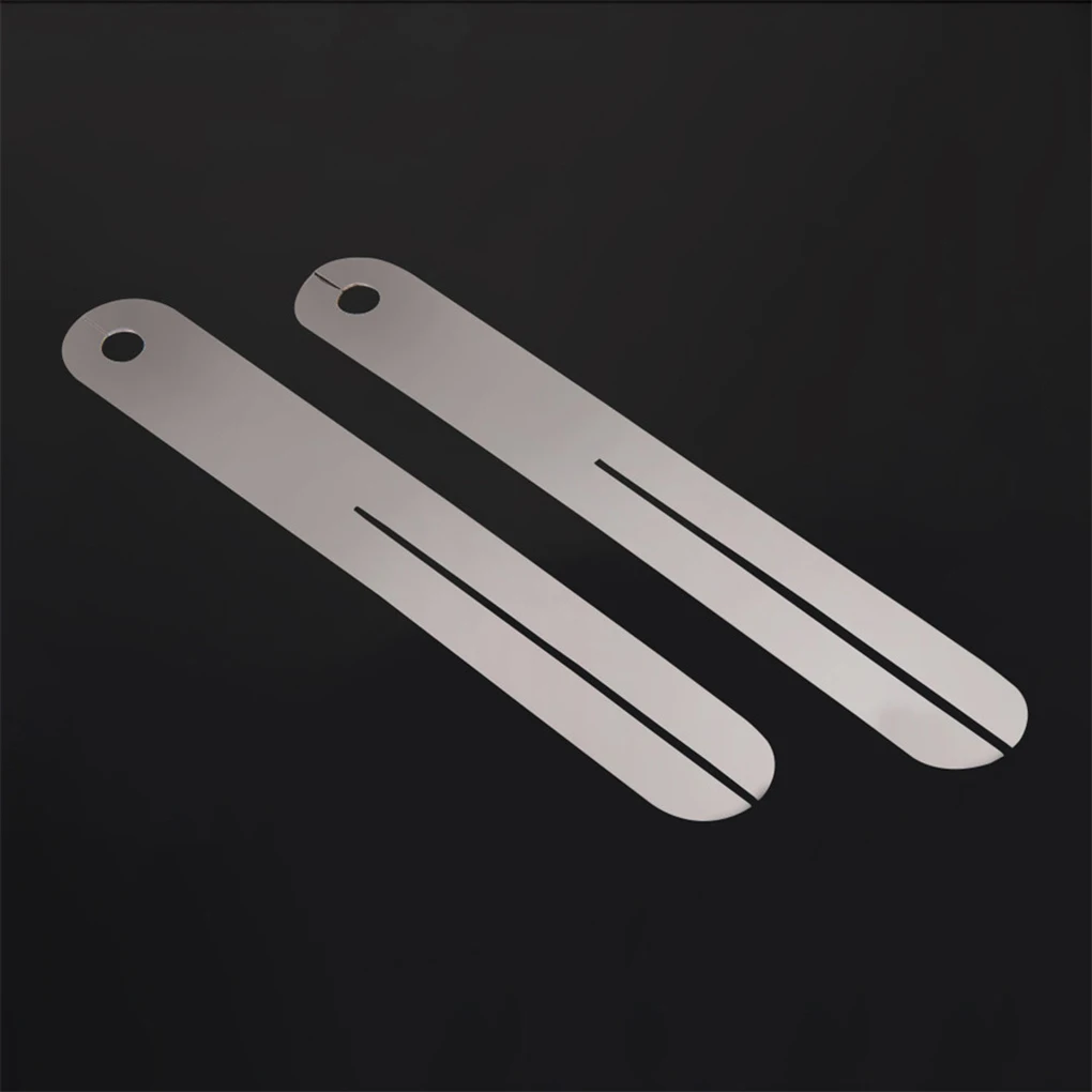 

2pcs Electric Guitar Fret Puller Fretboard Fingerboard Fret Repair Tool Protector Steel Plate