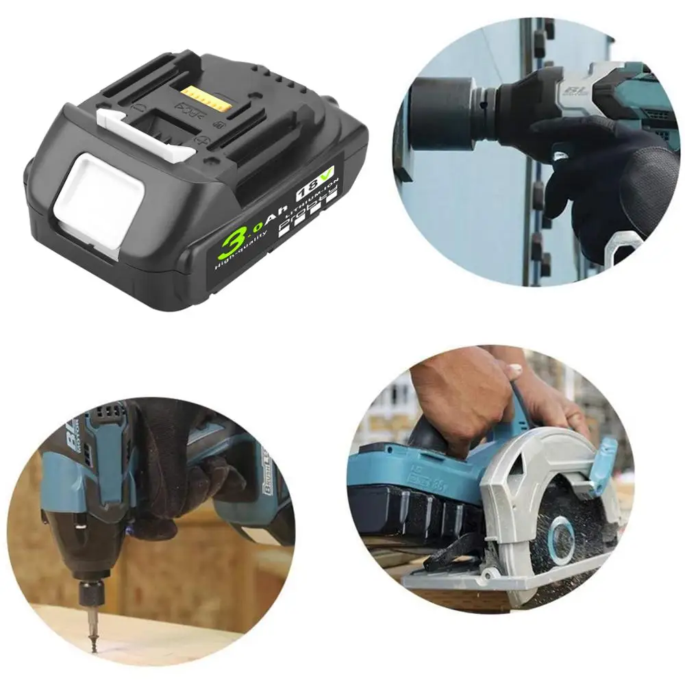Bateria de Lítio 3000ah para Makita Recarregável Bl1840 194205-3 Ferramentas Elétricas Bateria 18v Bl1830 Bl1815 Bl1860 - Image 4