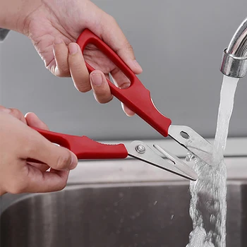 

Multifunctional Lobster Scissors Kitchen Removable Lobster Crab Scissors Stainless Steel Seafood Tools Kitchen Accessories