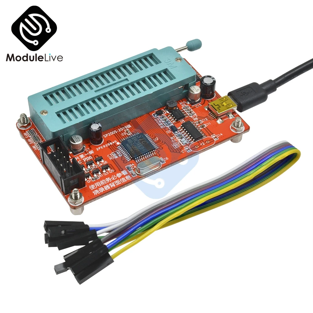 SP200SE SP200S EEPROM USB программатор Улучшенный с интерфейсом ISP для arduino 336 SCM& 24& 93 серии SCM