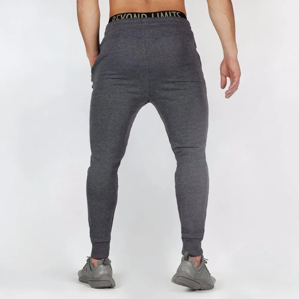 Autumn new mens cotton Sweatpants leisure Fitness workout solid trousers male Casual fashion Pencil Pants Joggers sportswear