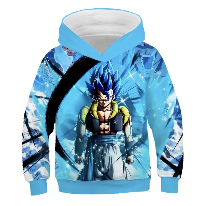 Японское аниме Dragon Ball Z Son Goku детские толстовки с 3D принтом Harajuku детские повседневные толстовки для мальчиков и девочек - Color: NT-216