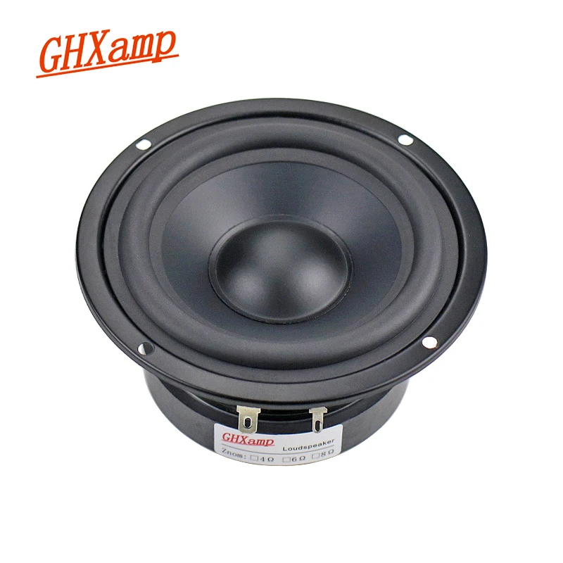 GHXAMP 4.5 Inch 115mm 40W HiFi Matte-paper Woofer Speaker Mid Bass Loudspeaker 88DB