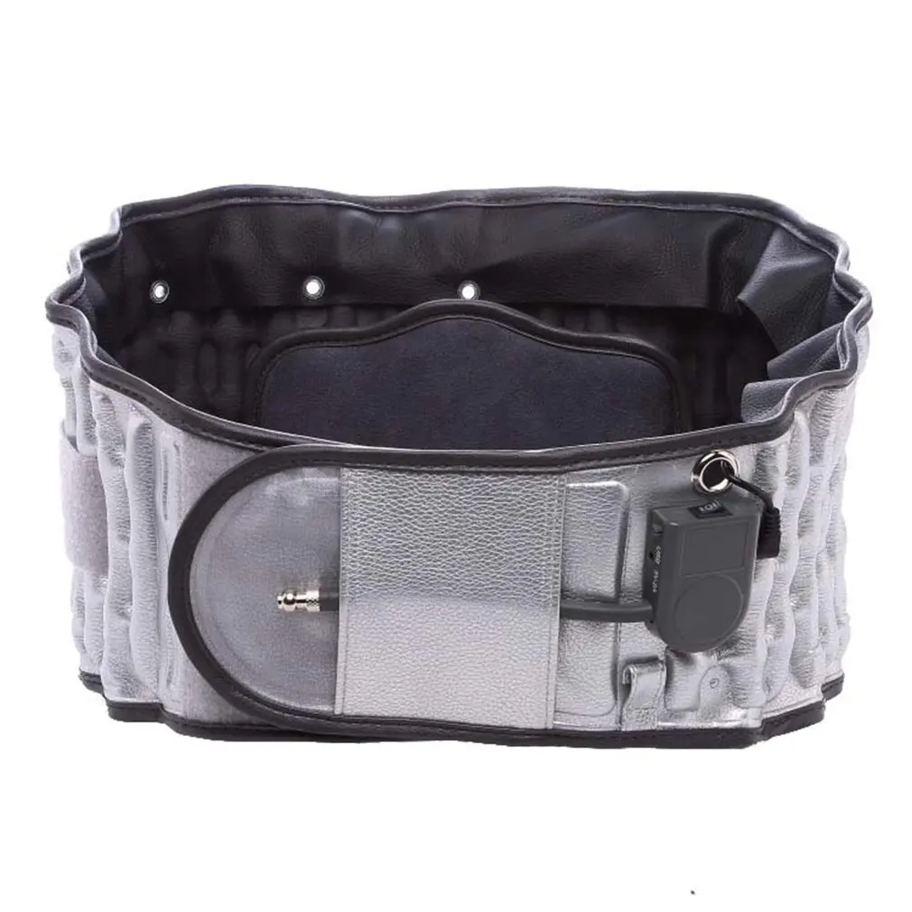 

Waist Hot Compress Air Traction Belt Electric Waist Belt Health Belt Lumbar Correction Tractor For The Elderly