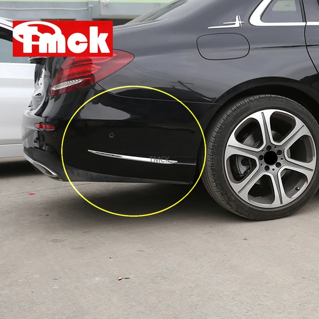 Für Mercedes Benz E Klasse W213 E200L 300L 2016-2019 Auto Zubehör Hinten  Außen Körper Side Molding Dekorative Streifen trim Abdeckung - AliExpress