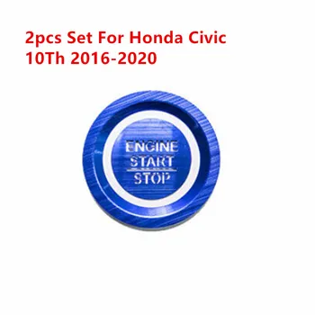 

Switch Start Button Cover Decoration Aluminum Parts For Honda Civic 10Th 2016-20
