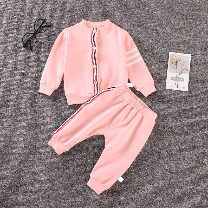 

Girl'S Suit 2018 New Style Fashionable Autumn Clothing Baby Spring And Autumn Childrenswear Two-Piece Set 1-2 a Year of Age Wome