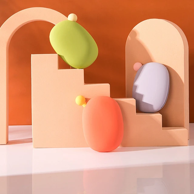 5 Kolors Kézmelegítő Hordozható Önmelegítés Cserélhető Belső Mag Szilikon Kézi Meleg Tojás Burkolat (Nem Tartalmaz Hőcsomagot)