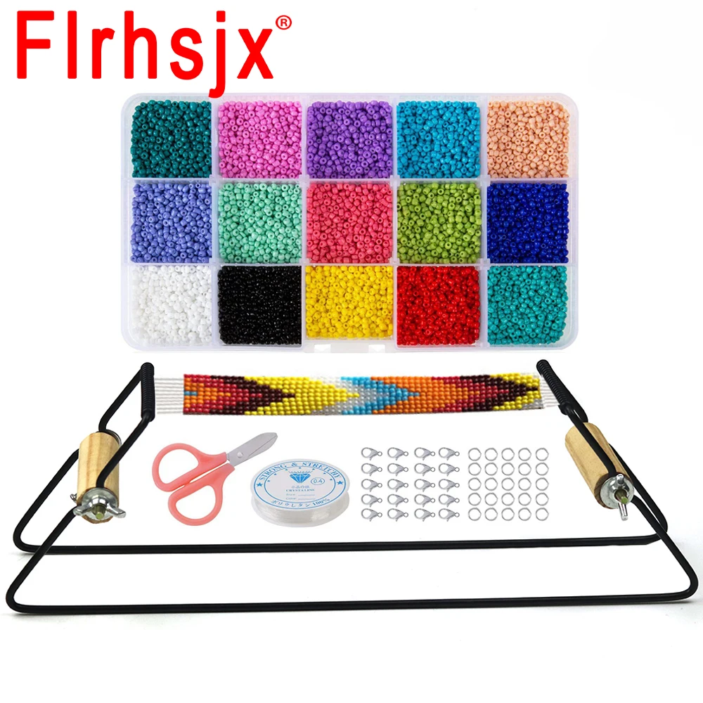 Creative Metal Bead Loom Kit Weaving Beading Loom For Jewelry Bracelet