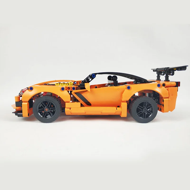Decool строительные блоки Moc Chevrolet Corvette ZR1 супергоночная модель автомобиля техника