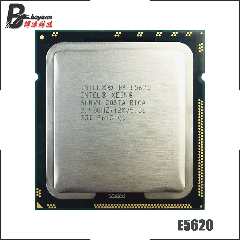

Intel Xeon E5620 2.4 GHz Quad-Core Eight-Thread CPU Processor 12M 80W LGA 1366