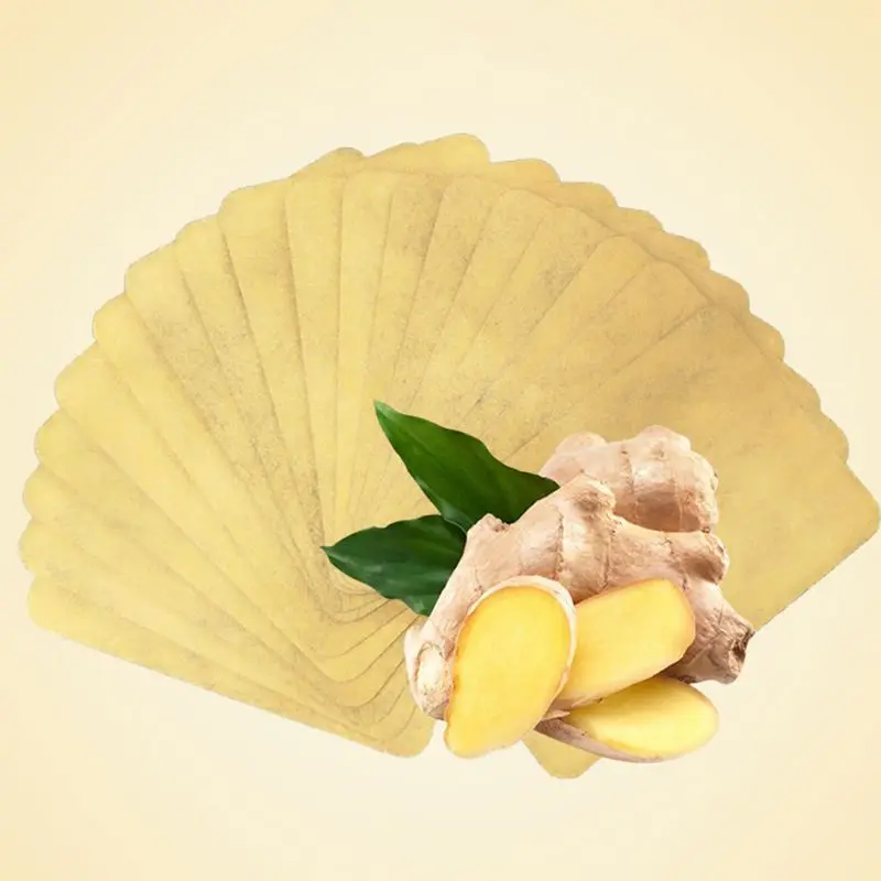 1 5 10 20 50Pcs Herbal Ginger Neck Back Joint Pain Relief Plaster Body Warmer Sticker 2