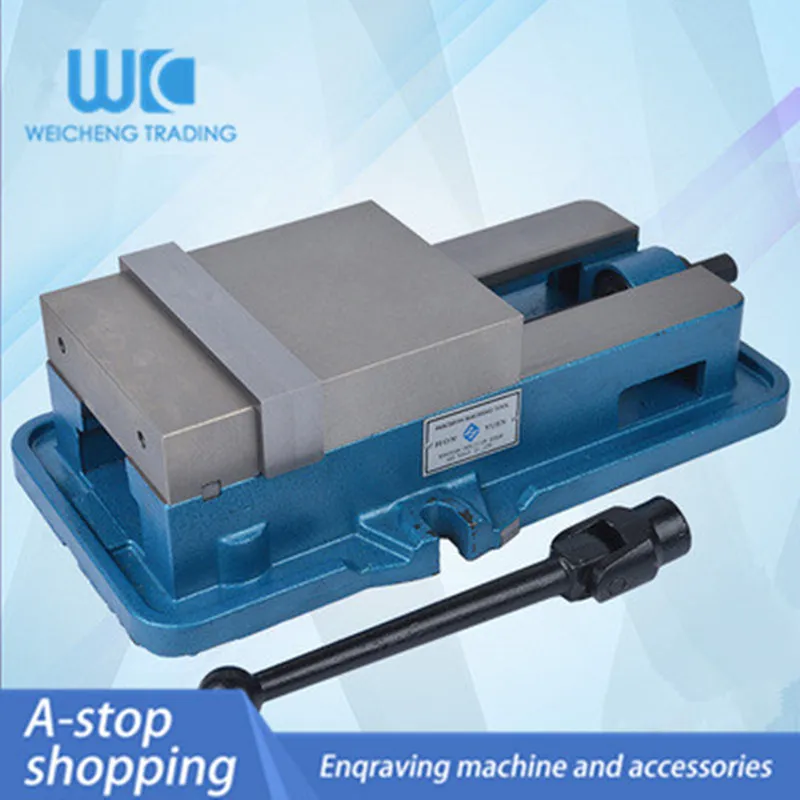 

Precision milling machine angle solid vise 360 degree rotating heavy machine flat-nose pliers 4 inch