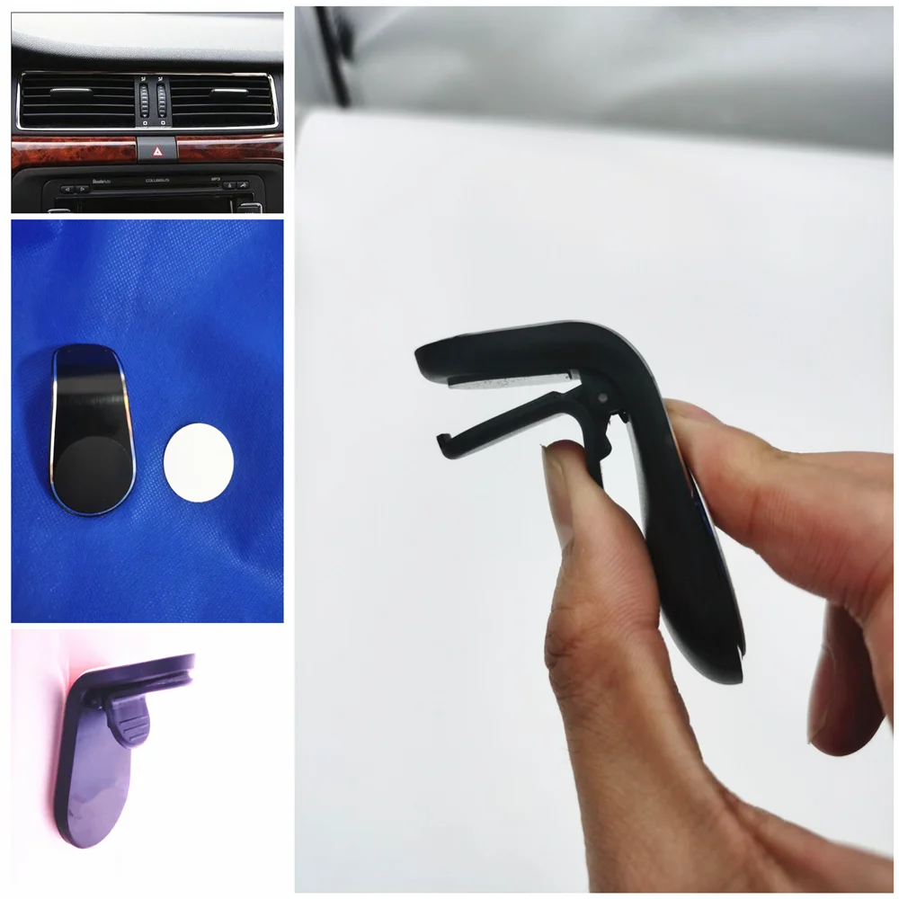 Car Phone Holder Vent Clip Mount Stand For Hyundai Solaris Accent Elantra Sonata I40 I10 i20 I30 i35 IX20 IX25 IX35 Tucson | Автомобили и