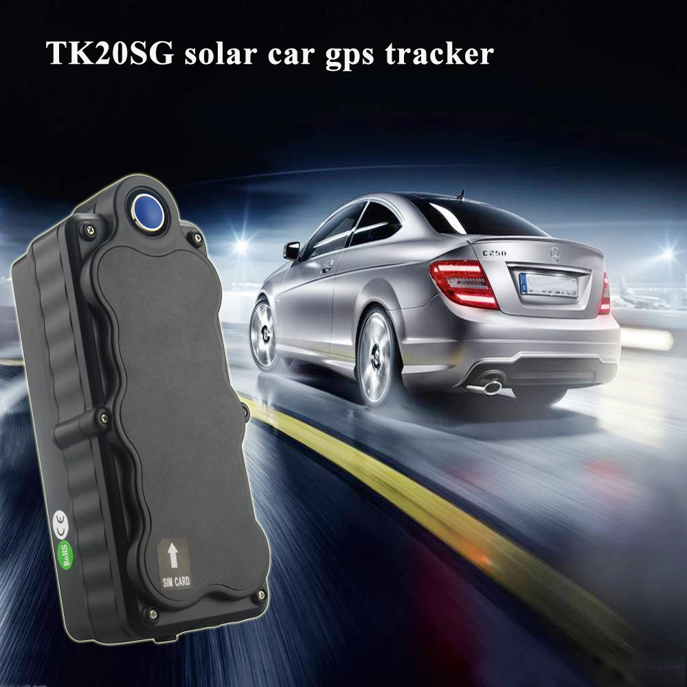 Gps+ GSM+ wifi Солнечный трекер TK20SG 3g Магнит автомобиля gps трекер устройство слежения от солнца солнечной энергии 3g автомобили, грузовики контейнер трекер