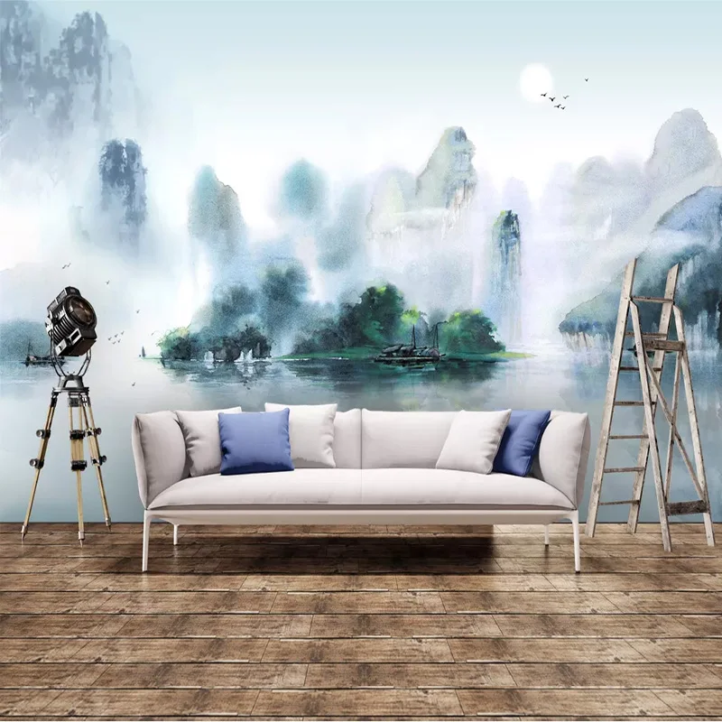 Chinese-Style-Ink-Landscape-Mural-Wallpaper-3D-Living-Room-Bedroom-Background-Wall-Decor-Papel-De-Parede (1)