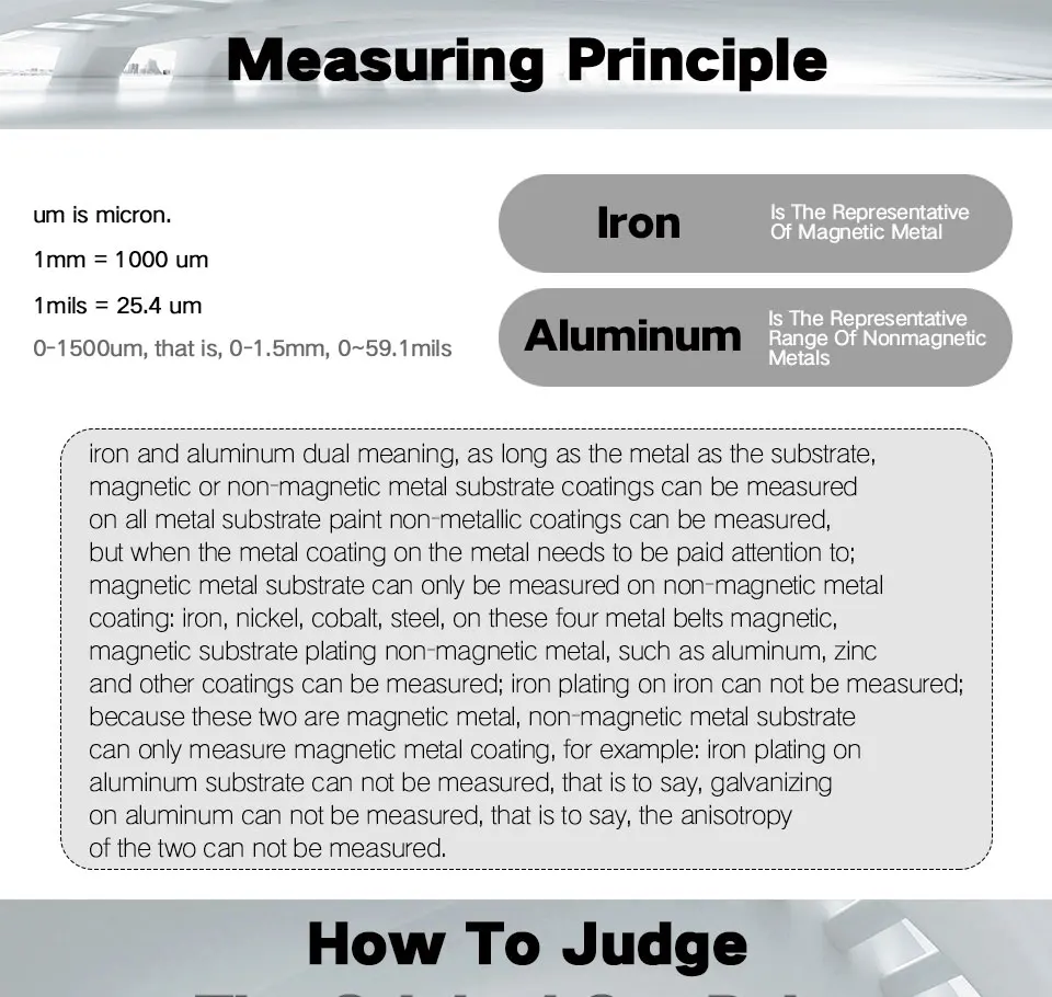 soil ph tester R&D TC100 Coating Thickness Gauge 0.1micron/0-1300 Car Paint Film Thickness Tester Measuring FE/NFE Russian Manual Paint Tool personalised tape measure