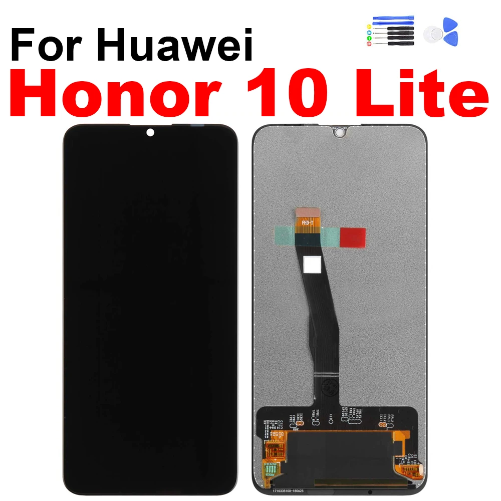 

For Huawei Honor 10 Lite Display Touch Screen Digitizer LCD Assembly HRY-LX1 HRY-LX2 L21 Screen with Frame Repair Replacement