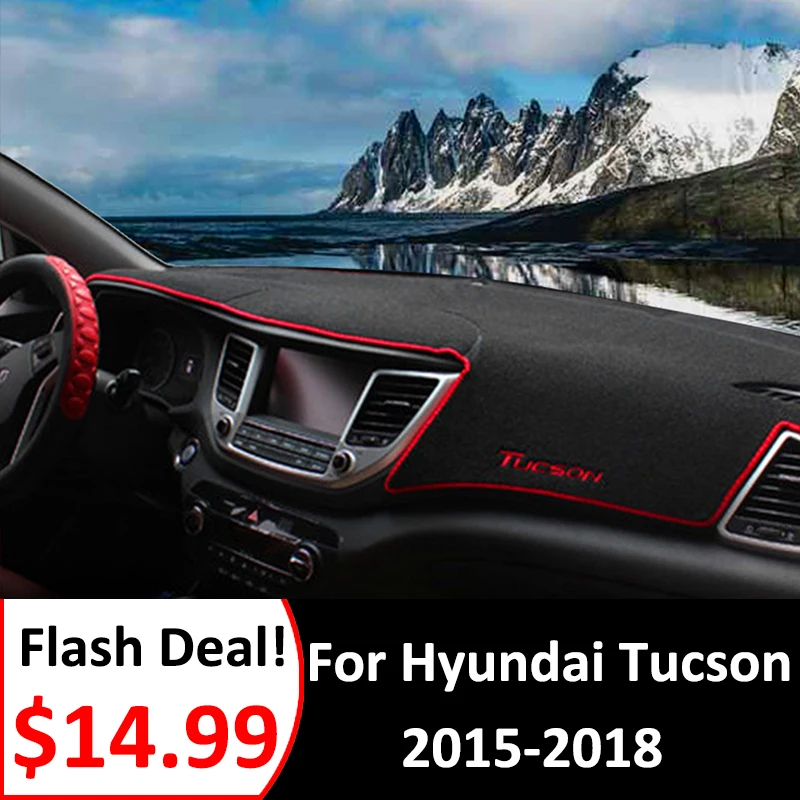 Солнцезащитный коврик для приборной панели Hyundai Tucson TL 2015 2016 2017 2018 2019 | Автомобили и