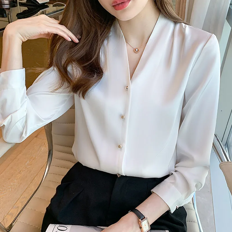 Blusas Elegantes  ž 2021 Ʈ ƾ  ũ   Ҹ v  ȭƮ  ָ 콺  2179