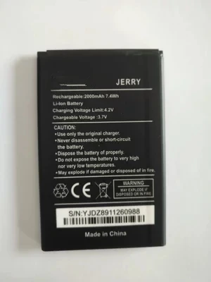 Сменный литий-ионный полимерный аккумулятор для Wiko Jerry 2000 мАч | Мобильные