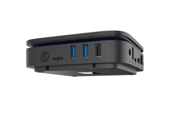 Billige AK1 Win10 Intel Celeron J3455 4G/32G Mini Pc Server Bluetooth4.0 5,8G WIFI 4K HD 2,0 Set-top-TV Box Mini Pc I5