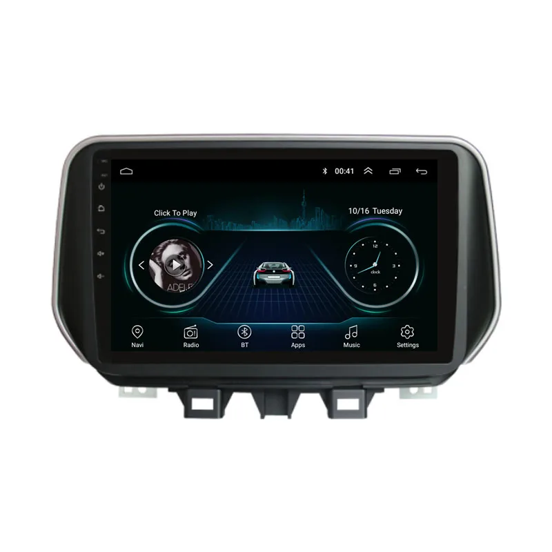 Четырехъядерный Android 8 1 для HYUNDAI TUCSON IX35 2019 2020 мультимедийный стерео автомобильный