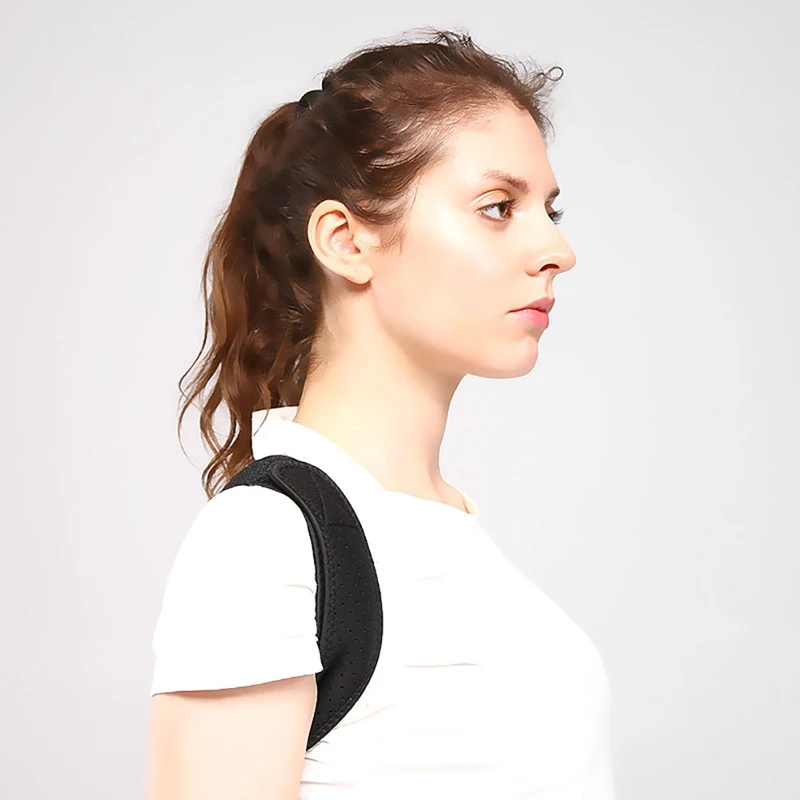 Регулируемый пояс для коррекции спины для взрослых Пояс для коррекции осанки пояс для коррекции осанки сетка дышащая спортивная одежда аксессуары