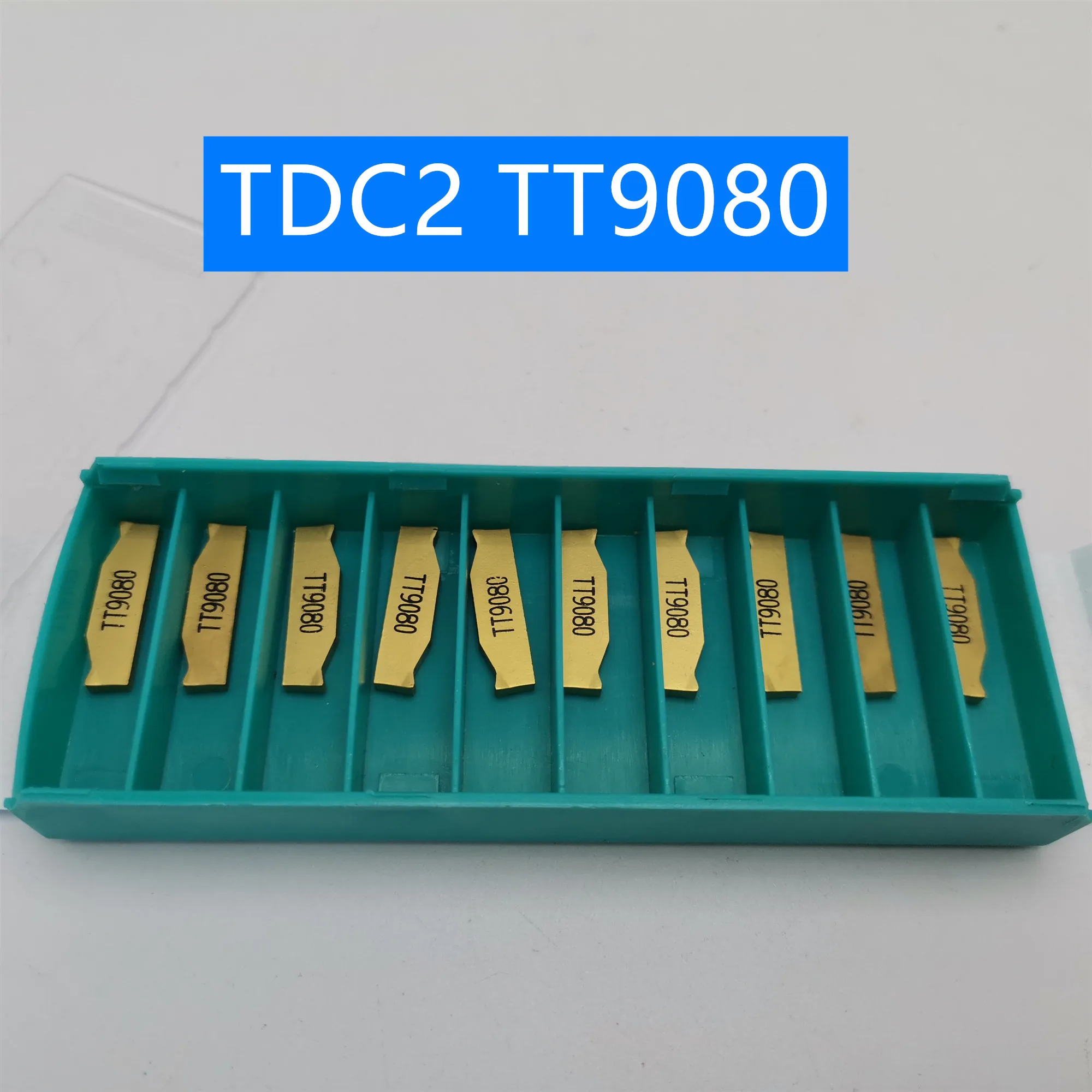 

Cutting blade TDC2 TT9080 Parting and grooving metal lathe tools carbide insert TDC2 grooving Turning tool