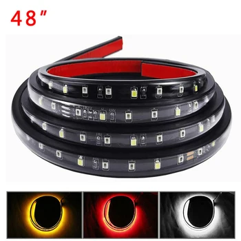 

48" 60" LED Truck Strip Tailgate Light Bar Reverse Brake Turn Signals Tail 12V High Quality Tailgate LED Light Strip Bar
