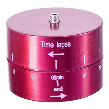

360 Degree Rotation Automatic Go Pro Accessories 60Min Photography Delay Tilt Head Time Lapse Timer for GoPro7/6/5/4 SJ4000 Yi4K